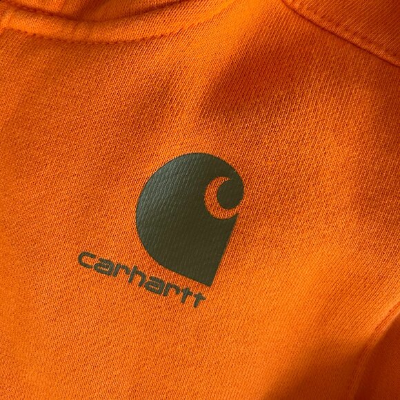 Carhartt orange hoodie 3T NWOT - Picture 2 of 6